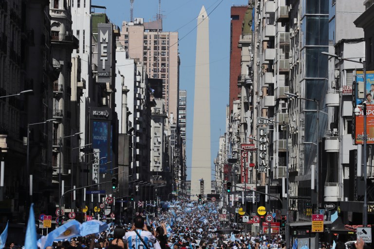 El día después de la tercera estrella albiceleste