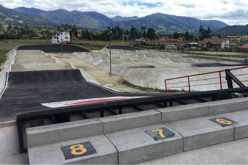 La pista se construyó en un área de tres hectáreas y tuvo una inversión de más de $700 millones. / Cortesía