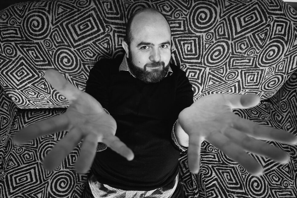Santiago Rivas, autor del libro “Acaba Colombia”, publicado en agosto de 2018. / Mauricio Alvarado - El Espectador