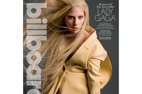 Billboard da portada a Lady Gaga por ser la mujer del año 2015