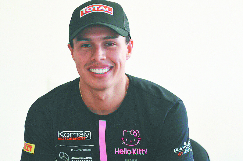 Óscar Tunjo, piloto colombiano. / Gustavo Torrijos.