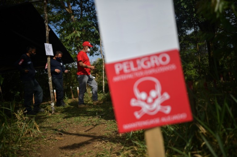 En desminado humanitario han muerto 18 indígenas en Chocó y Antioquia en 2021
