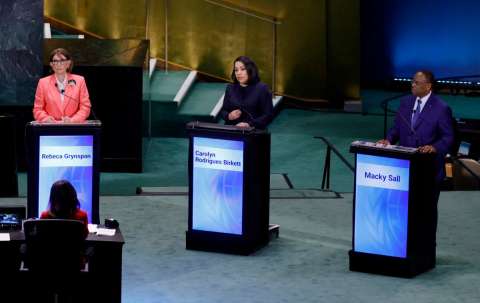 ONU, cada vez más cerca de tener por primera vez una mujer como secretaria general