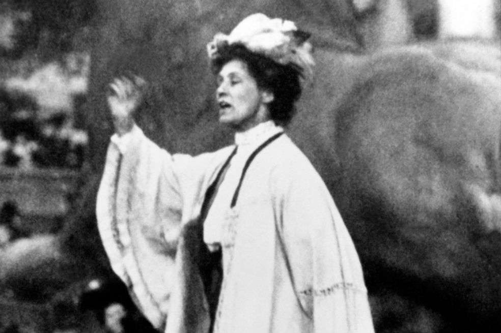 En 1999, la revista Time colocó a Emmeline Pankhurst en su lista de las personalidades más influyentes del siglo XX.
/ AFP