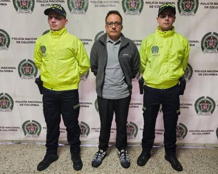 Hugo Orlando Sánchez Jiménez, alias Romario, fue capturado en Medellín.