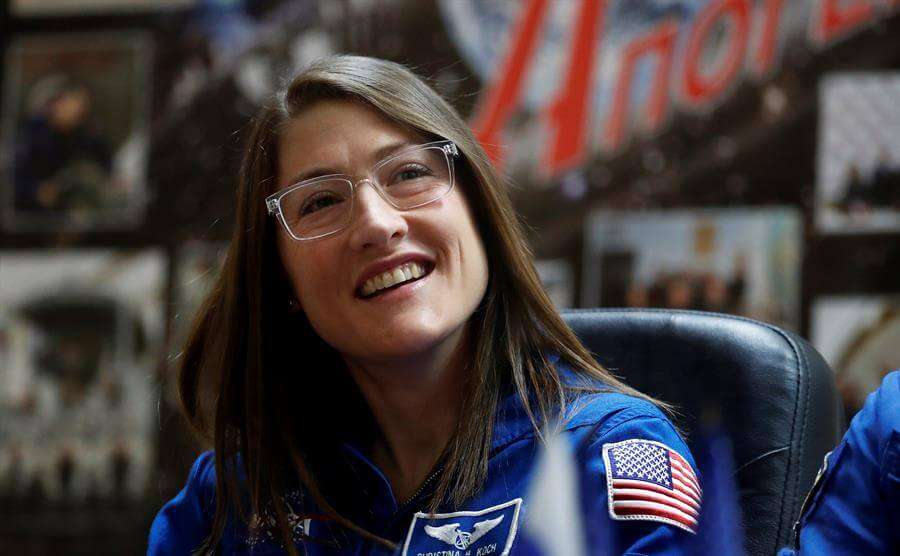 Koch llegó a la Estación Espacial Internacional (EEI) el pasado 14 de marzo. / EFE