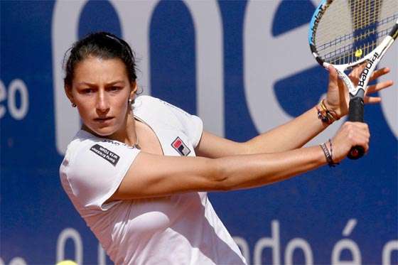 La tenista colombiana Mariana Duque quedó eliminada en la primera ronda del Claro Colsanitas WTA.