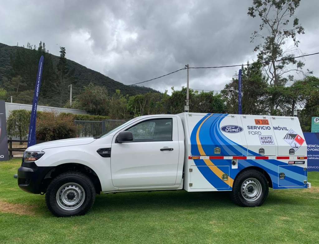Ford y Comagro presentaron su primer taller móvil en Colombia.