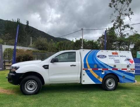 Ford y Comagro presentaron su primer taller móvil en Colombia
