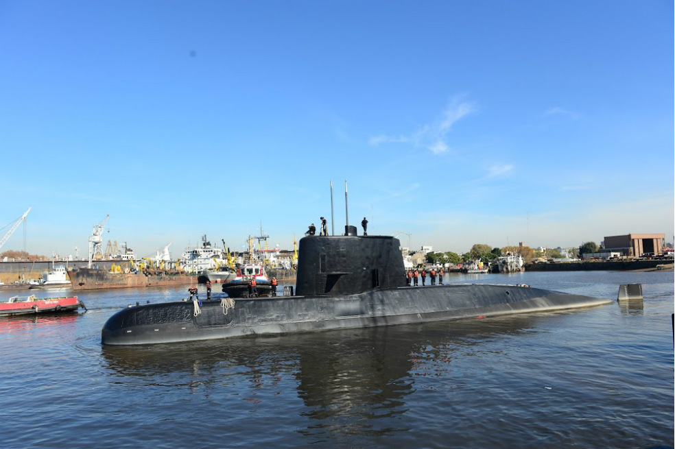 El documento tiene fecha del 20 de diciembre de 2016 y demuestra que la Armada sabía que el submarino fue reparado con material inadecuado. / AFP