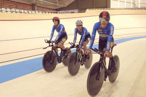 Buen debut de Colombia en el Panamericano Júnior de Pista