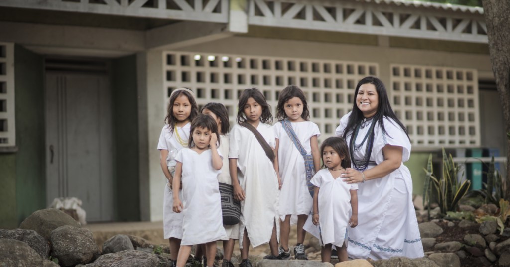 Así se creó la primera Casa de Cuidado Ancestral para las mujeres y las infancias arhuacas