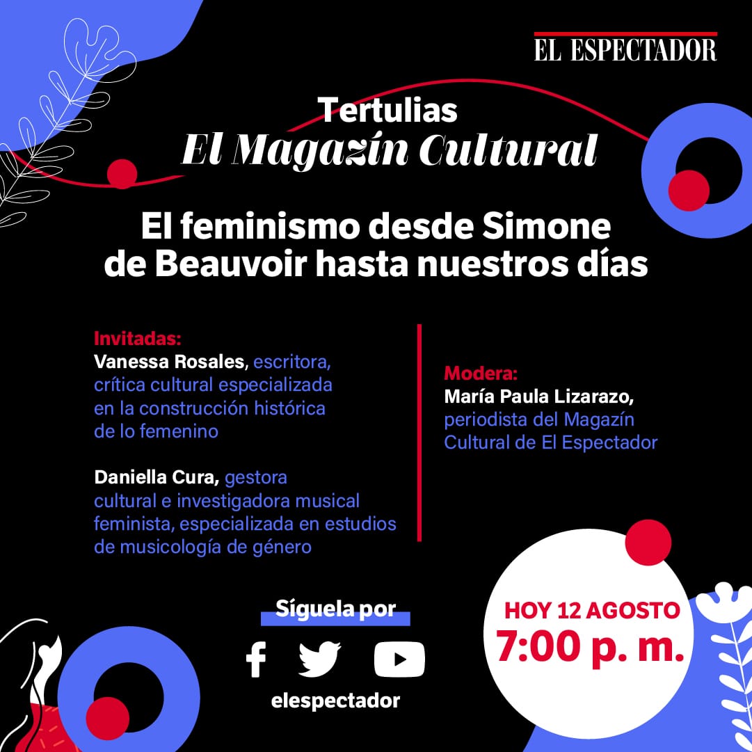 Puede ver la transmisión del conversatorio a través de las redes sociales y la página de El Espectador.