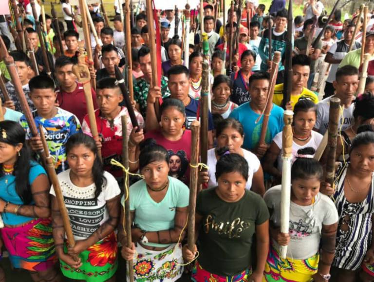 Acnur pide protección urgente para indígenas desplazados en Chocó