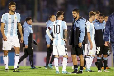 Uruguay y Argentina jugaron para Colombia