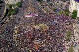 Plebiscito en Chile: Manifestación masiva en conmemoración de su primer aniversario de protestas