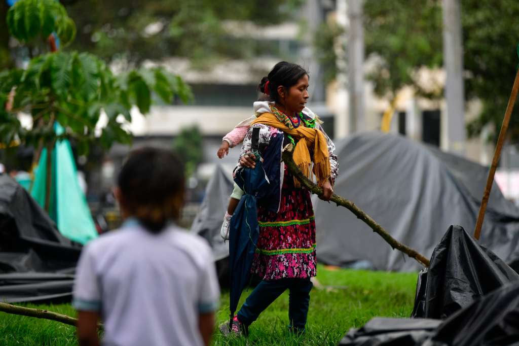 Nuevo asentamiento indígena en el Parque Nacional ubicado en Bogotá