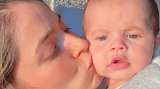 La tierna reacción del hijo de Cristina Hurtado probando mango por primera vez