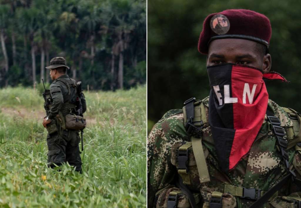 En solo una semana de enfrentamientos entre el ELN y el EMBF en Catatumbo hubo más de 80 muertos y 36.000 desplazados.