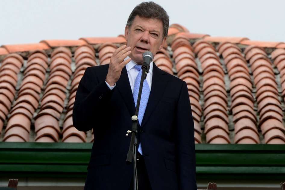El presidente Juan Manuel Santos.