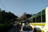 Parálisis en Cartagena por paro de transportadores