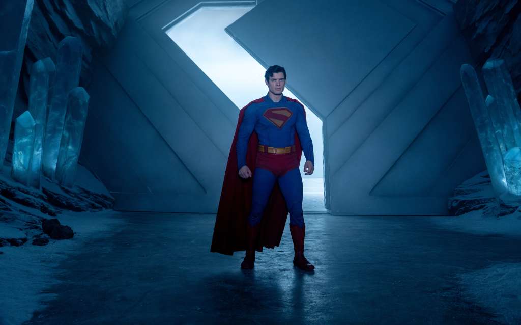 Superman escena de la película de 2025