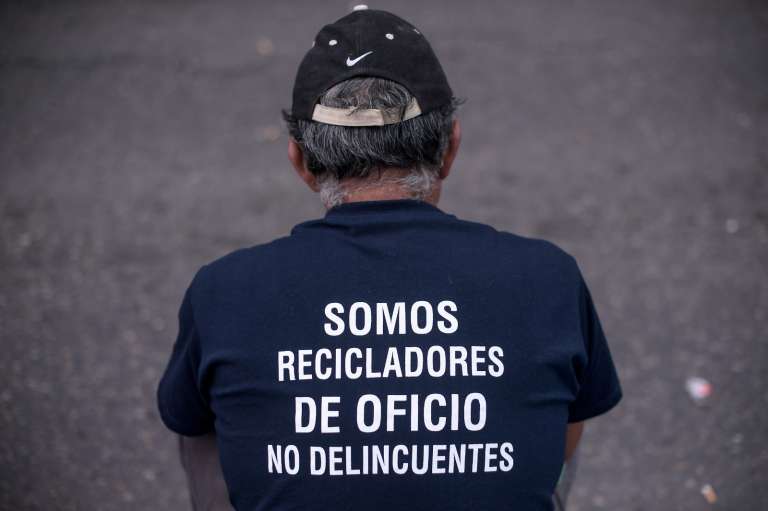 La manifestación duró varias horas en la avenida caracas con #53-80, en la localidad de Chapinero.
