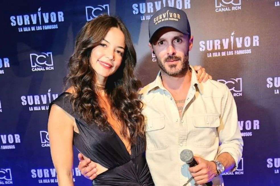 Tatán Mejía, presentador de 'Survivor', se mostró molesto con su esposa Maleja Restrepo, todo por una situación en el aeropuerto.