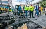 ¿Cuántos huecos se han tapado en Bogotá durante el plan de choque?