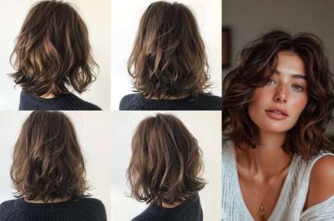 Este outfit te hará lucir el corte bob largo italiano como una reina
