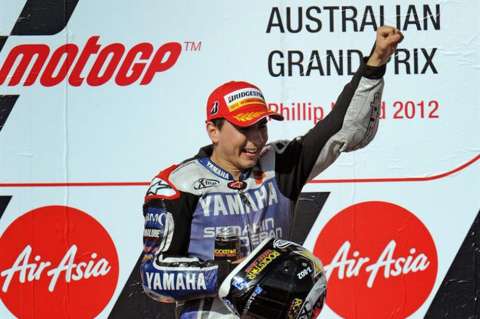 El español Jorge Lorenzo, campeón mundial de Moto GP