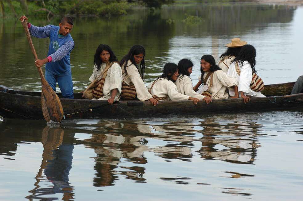 A mediados de diciembre, la comunidad indígena de Los Laureles, ubicada en el norte de Valledupar, en la Sierra Nevada de Santa Marta, denunció la quema de dos kankurwas. / Archivo El Espectador