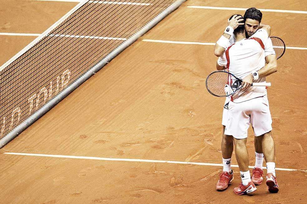 En 2019, Robert Farah, junto a Juan Sebastián Cabal, ganaron los dobles masculinos de Wimbledon y el US Open. Los logros más importantes en la historia del tenis de nuestro país. / EFE
