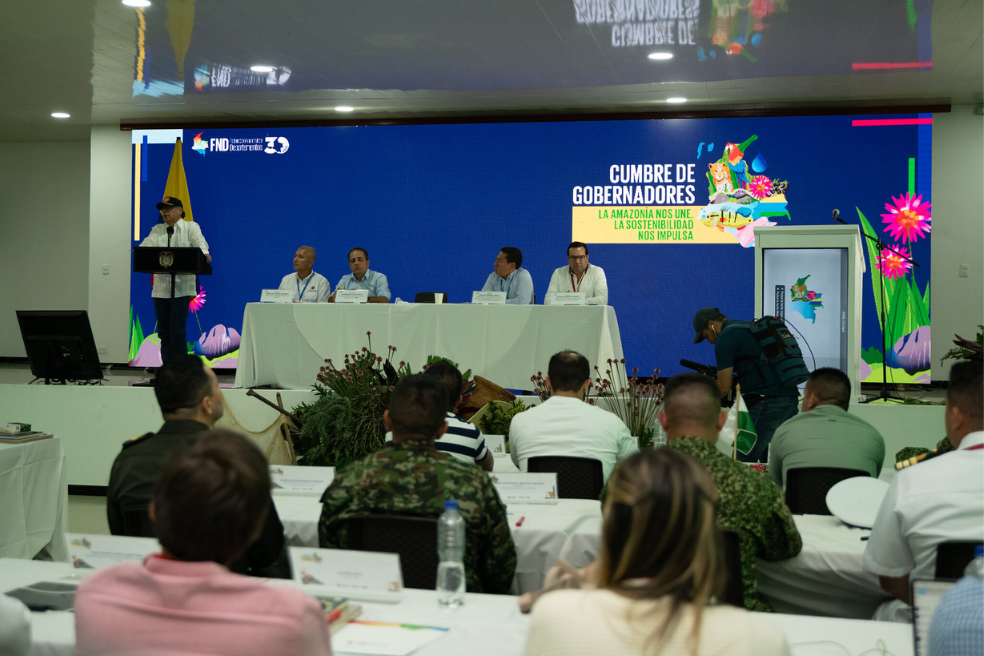 Gustavo Petro en la Cumbre de Gobernadores, 29 de noviembre 2024