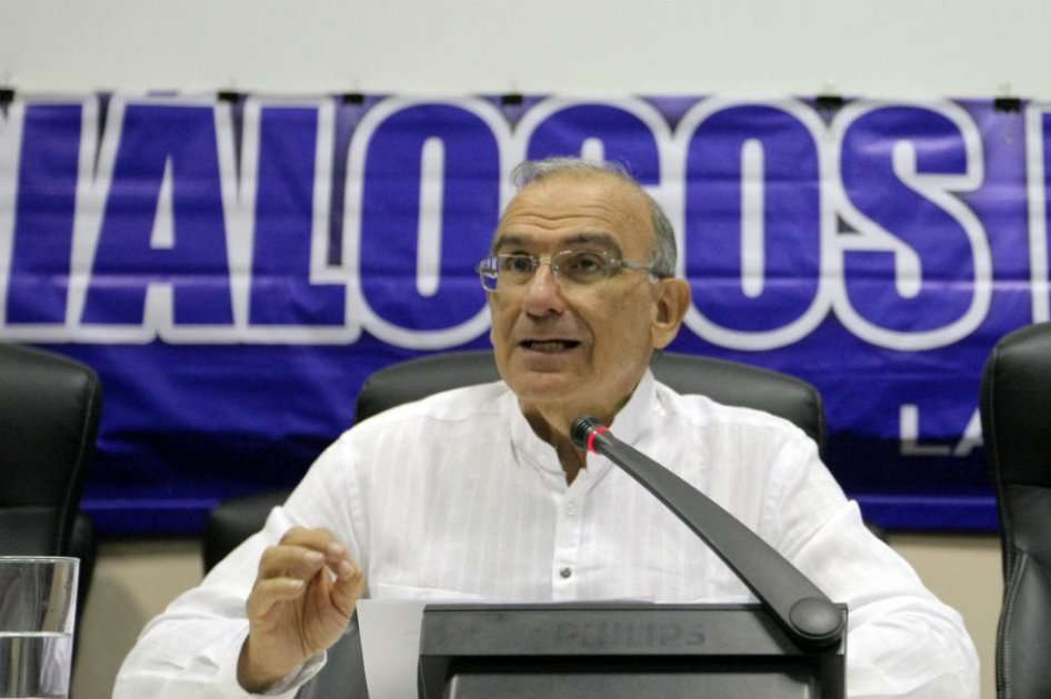El jefe de la delegación de paz del Gobierno colombiano, Humberto de la Calle. / Archivo EFE