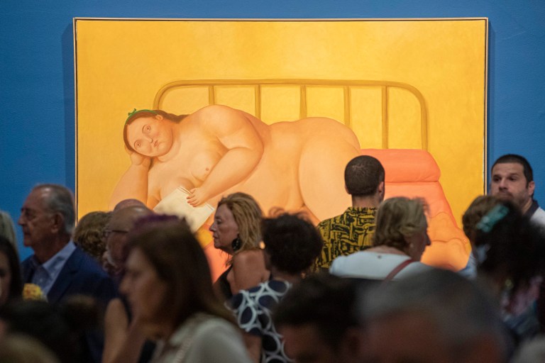 “Sensualidad y melancolía”, la última exposición de Fernando Botero