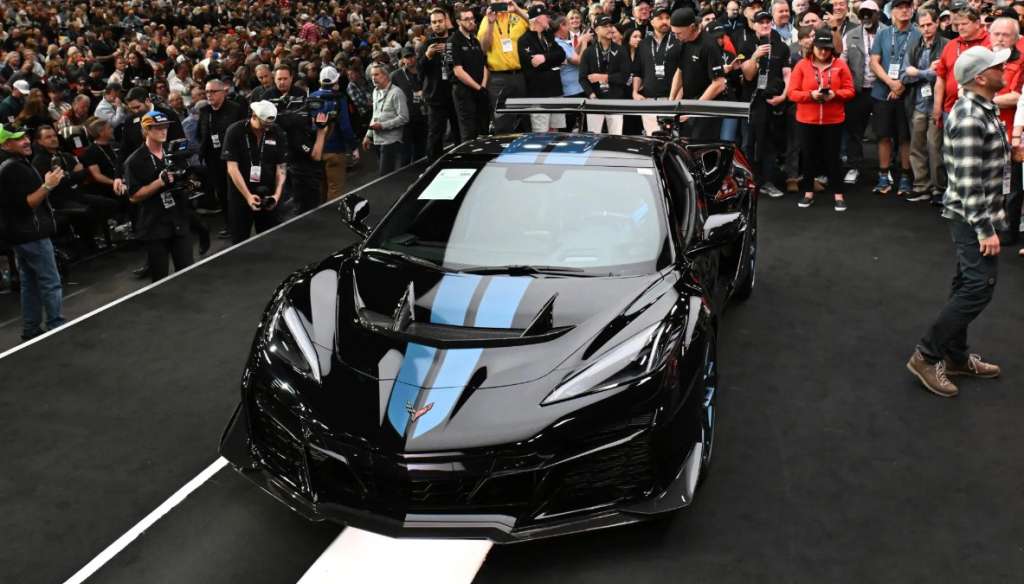El primer Chevrolet Corvette ZR1 2025 se vendió por 3,7 millones de dólares