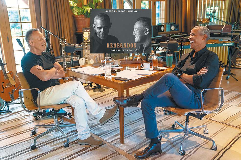Springsteen y Obama