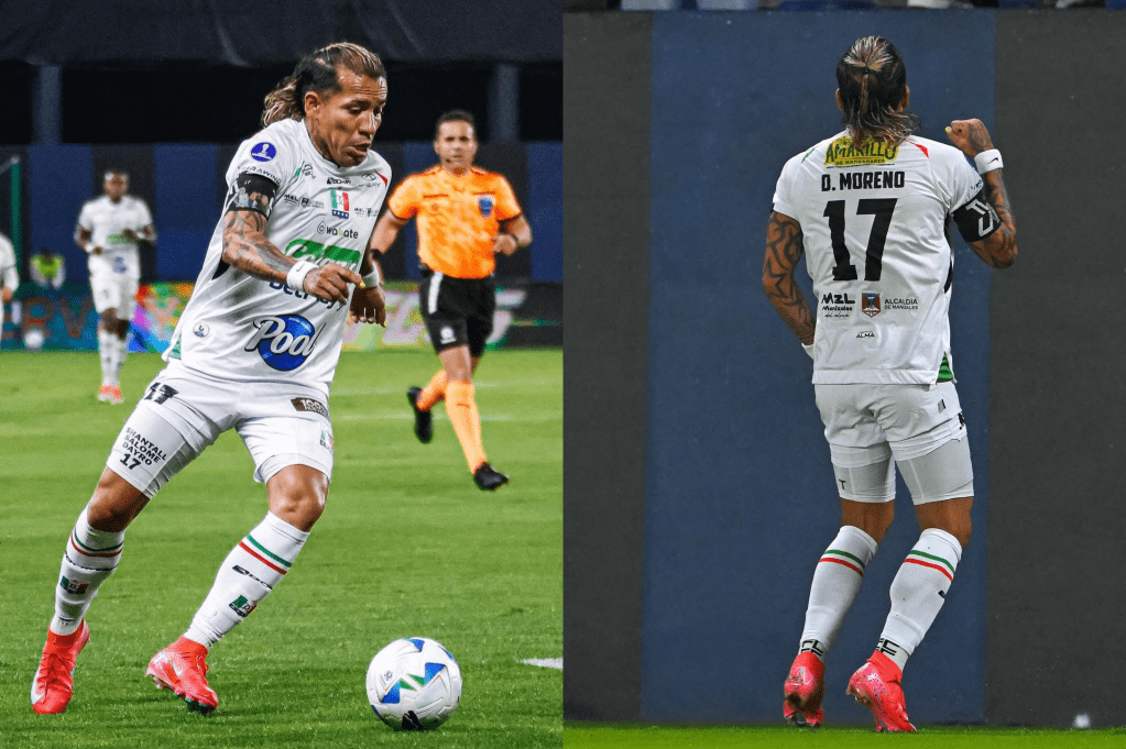 Dayro Moreno, la figura de Once Caldas en la Copa Sudamericana.