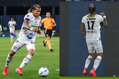 Dayro Moreno y su impresionante doblete en la Sudamericana: mírelo acá, en video