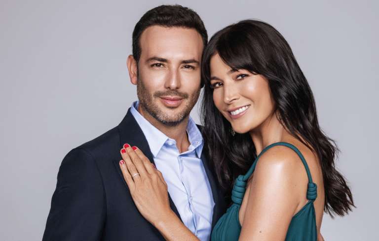 kathy Sáenz y Sebastián Martínez