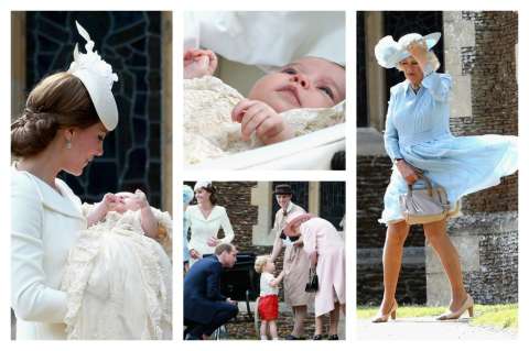 Detalles del bautizo de la princesa Carlota Isabel Diana