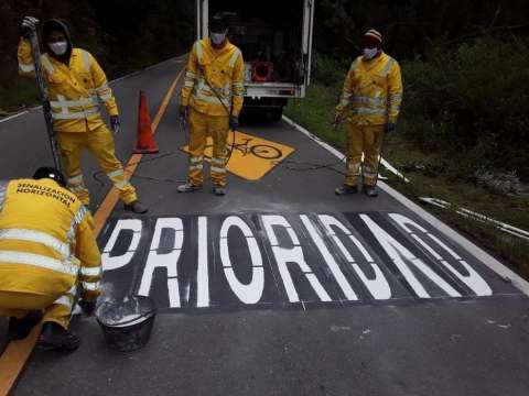 ¿Cómo va la ejecución de los compromisos para mejorar movilidad en vía Bogotá-Choachí?