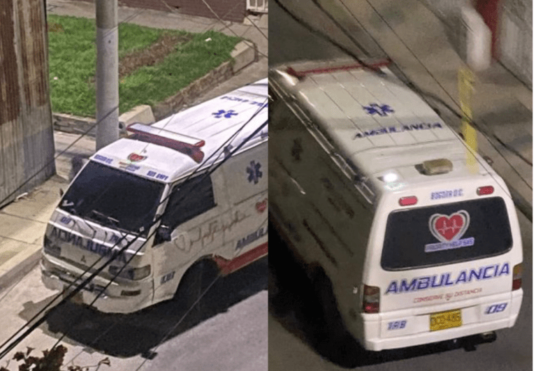 Polémica por video en el que ambulancia se aleja de hombre tendido en el suelo