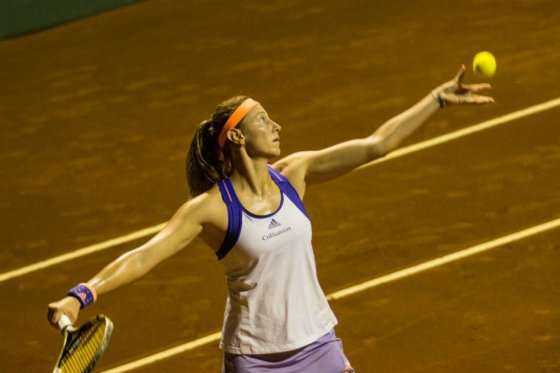Mariana Duque avanzó a cuartos de final del Claro Open. Foto: Seguros Bolívar Open.