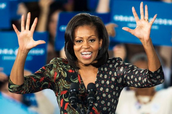 Michelle Obama, exprimera dama de Estados Unidos. / AFP