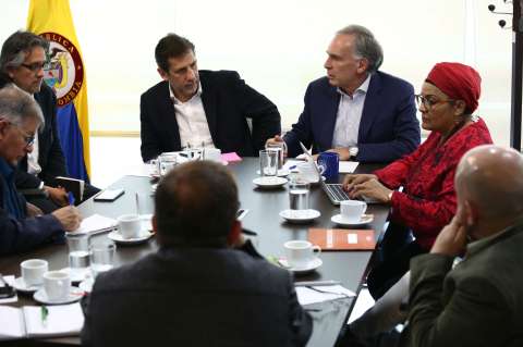 FARC y Misión de Naciones Unidas se reunieron este miércoles
