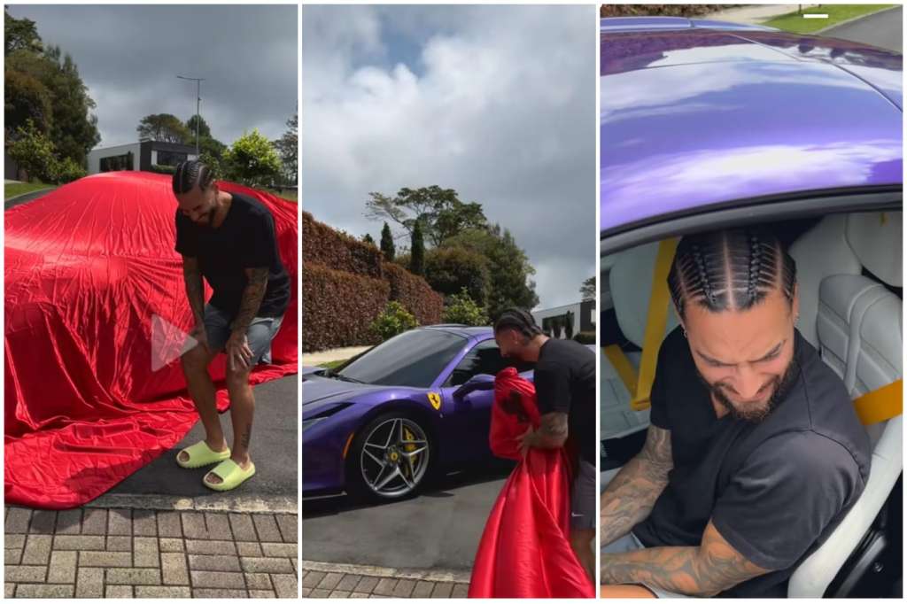 El video en el que Maluma muestra su nuevo deportivo, llamado “Uvita”, cuenta con 392 millones de likes.