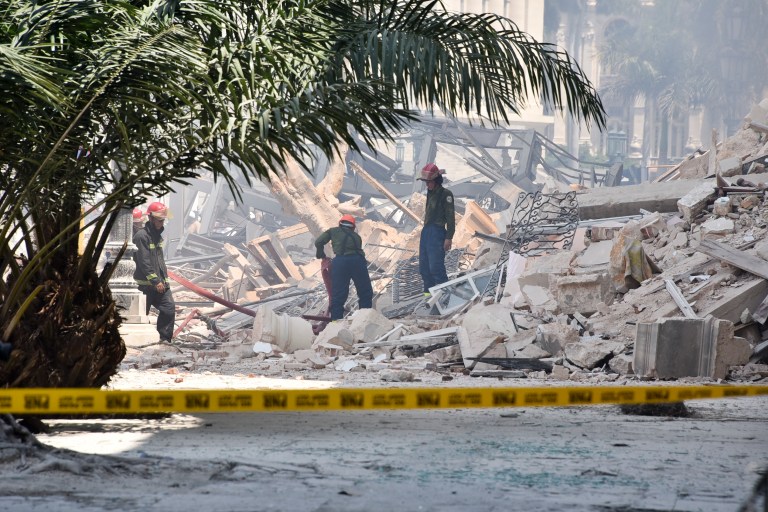 Así quedó el Hotel Saratoga en Cuba tras explosión que deja al menos 18 muertos