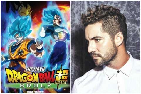 Así suena la intro de Dragon Ball Super con David Bisbal cantando en japonés